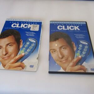 Click Special Edition DVD Adam Sandler Kate Beckinsale 2006 Comedy Movie PG-13